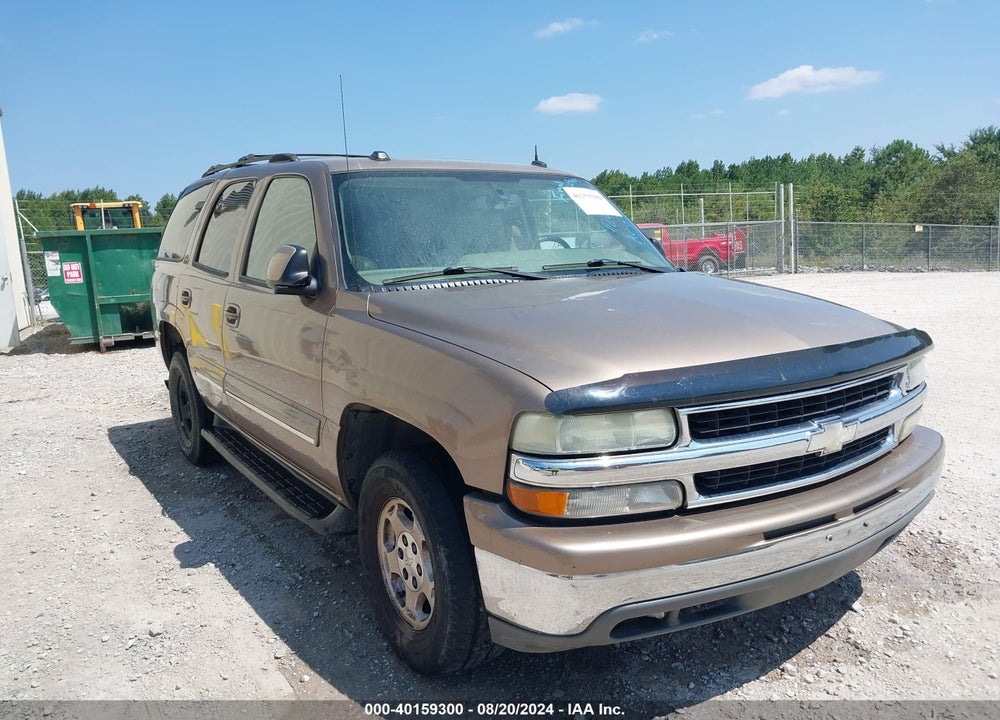 2004 CHEVROLET TAHOE LT VIN: 1GNEC13ZX4R126968