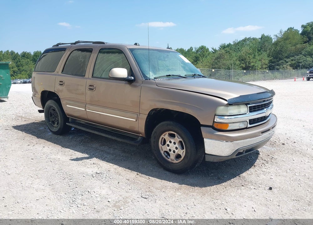 2004 CHEVROLET TAHOE LT VIN: 1GNEC13ZX4R126968