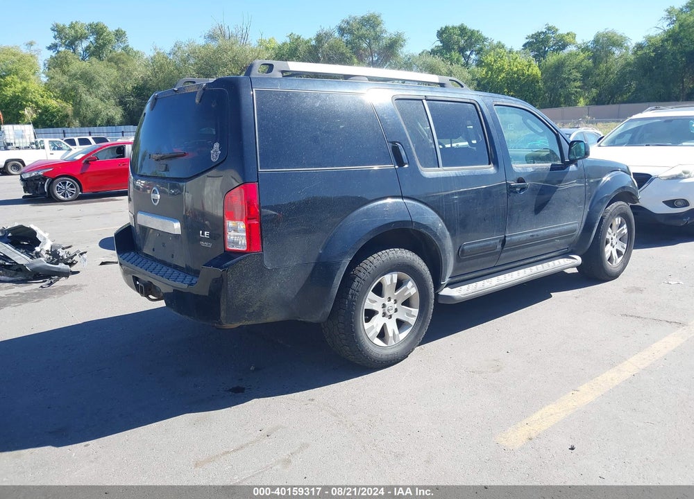 2006 NISSAN PATHFINDER LE VIN: 5N1AR18W06C657747
