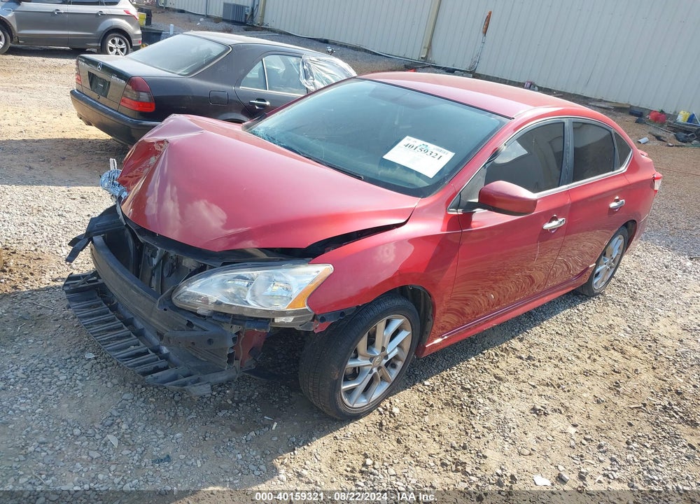 2014 NISSAN SENTRA SR VIN: 3N1AB7AP2EL625600