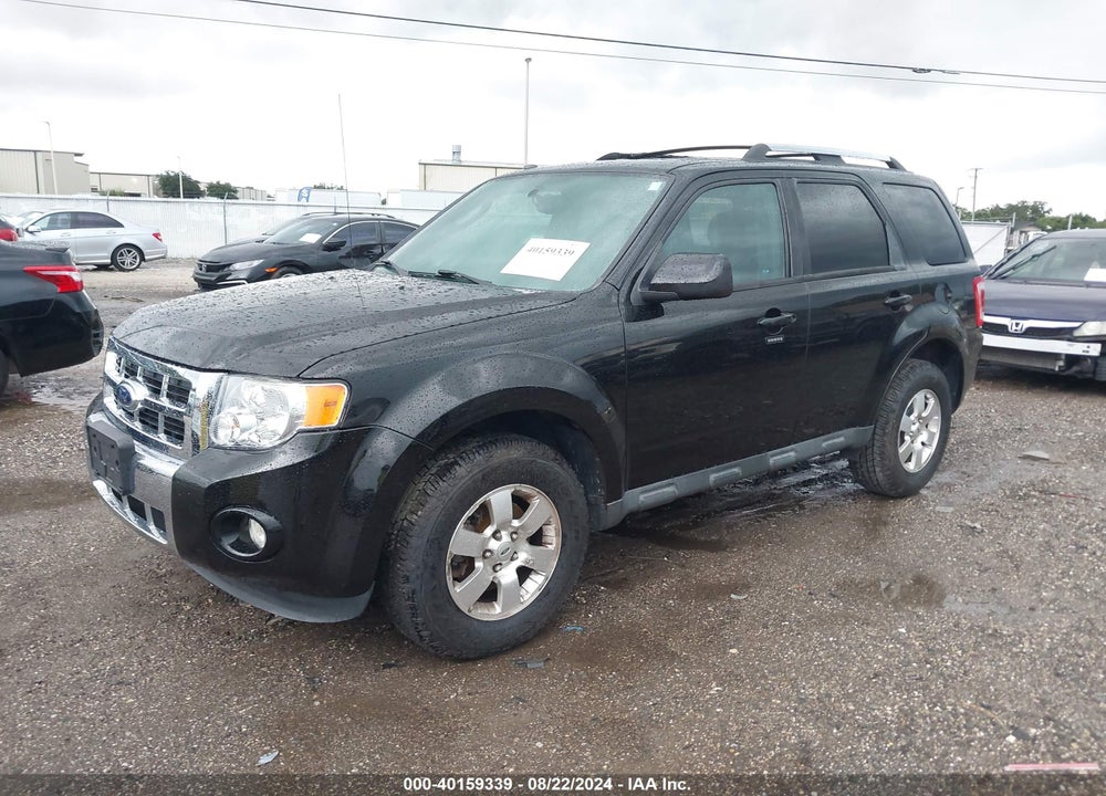 2012 FORD ESCAPE LIMITED VIN: 1FMCU9EG8CKC79911