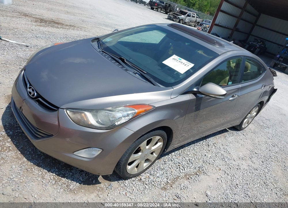 2012 HYUNDAI ELANTRA VIN: 5NPDH4AE8CH149534