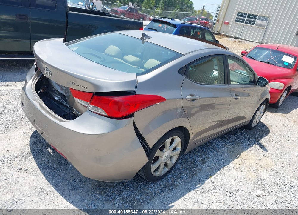 2012 HYUNDAI ELANTRA VIN: 5NPDH4AE8CH149534