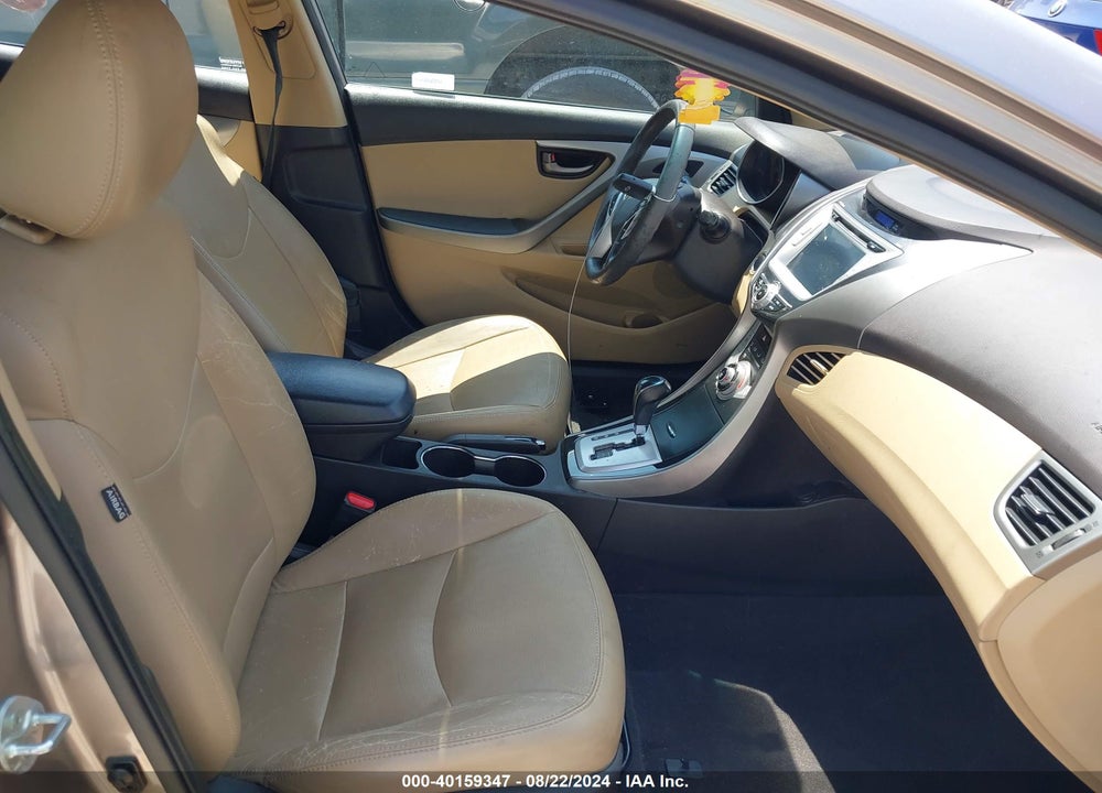 2012 HYUNDAI ELANTRA VIN: 5NPDH4AE8CH149534
