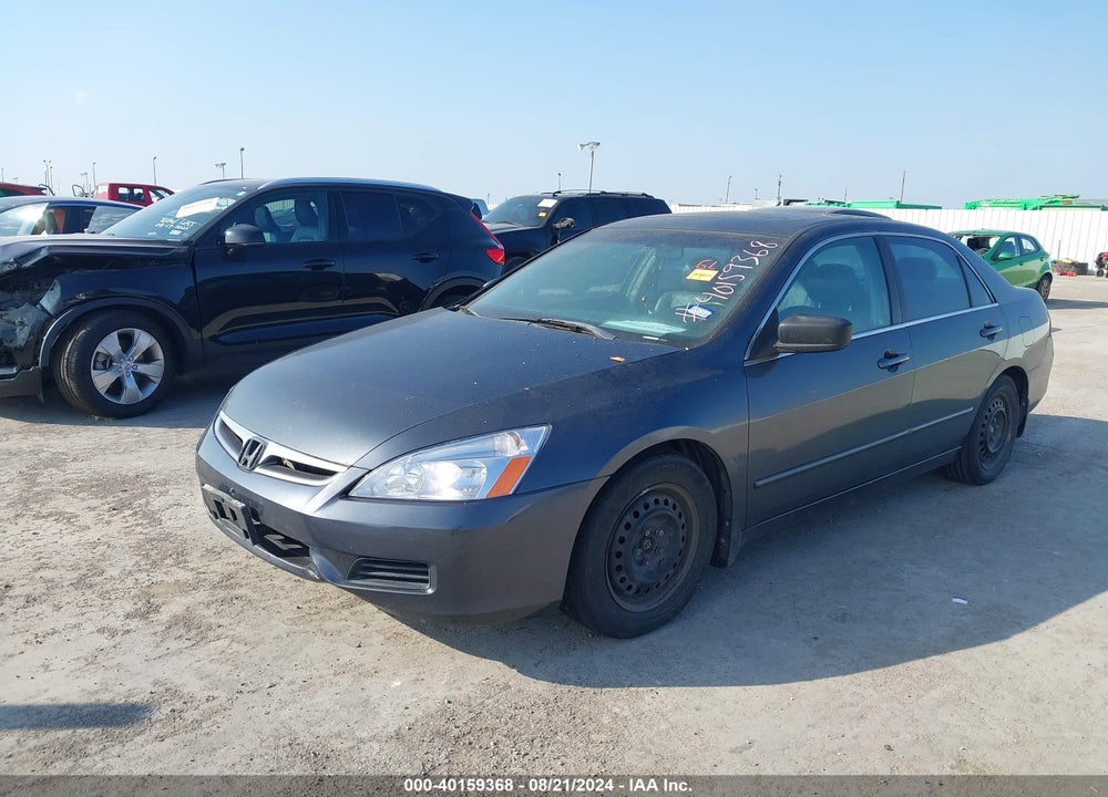 2007 HONDA ACCORD 2.4 EX VIN: 1HGCM56897A180256