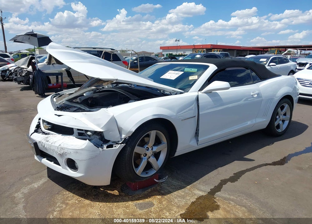 2012 CHEVROLET CAMARO 2LT VIN: 2G1FC3D39C9147895