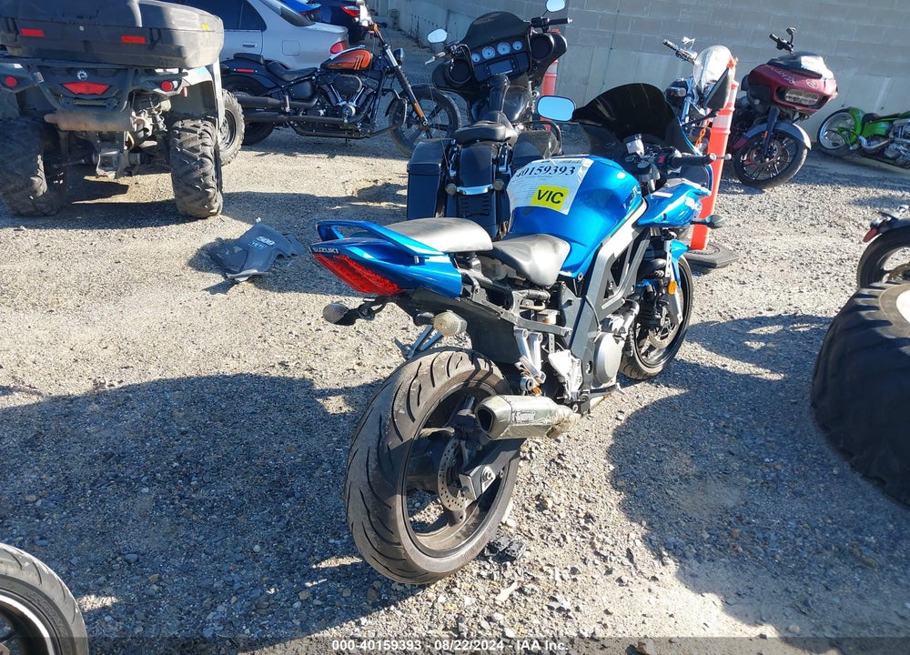 2006 SUZUKI SV650 VIN: JS1VP53A562102727