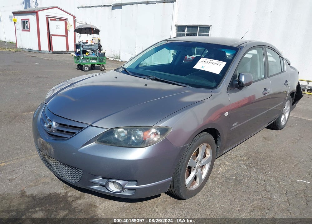 2006 MAZDA 3 S VIN: JM1BK123861414260