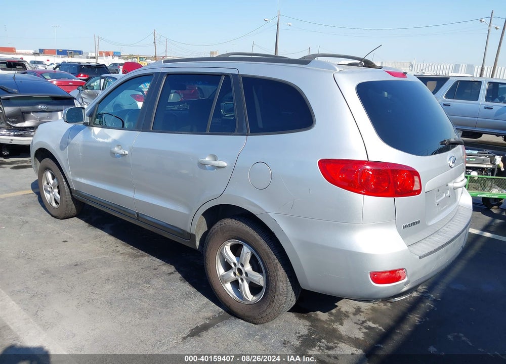 2007 HYUNDAI SANTA FE GLS VIN: 5NMSG13D37H089632