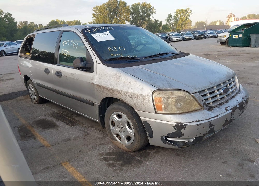 2005 FORD FREESTAR SE VIN: 2FMZA51625BA24144