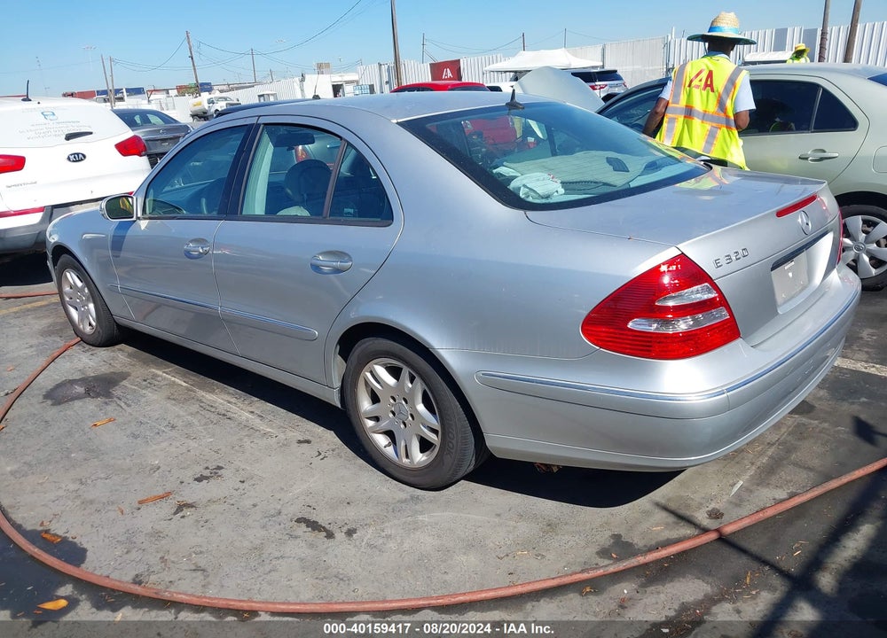 2005 MERCEDES-BENZ E 320 VIN: WDBUF65J85A709554