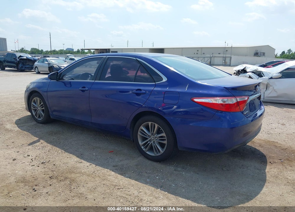 2015 TOYOTA CAMRY SE VIN: 4T1BF1FK3FU926346