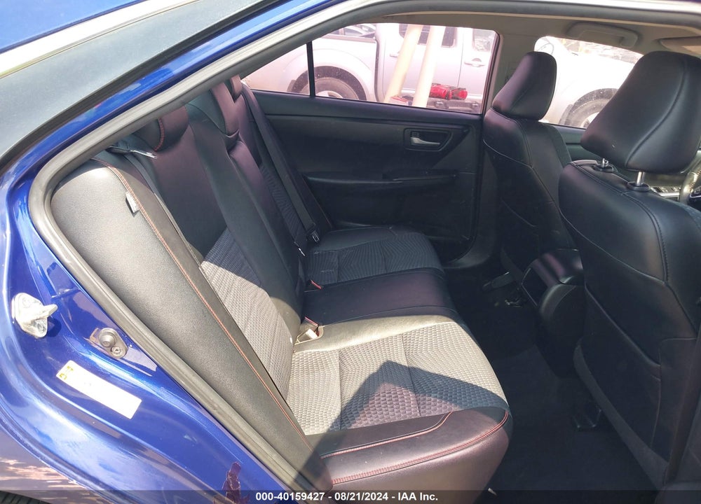 2015 TOYOTA CAMRY SE VIN: 4T1BF1FK3FU926346