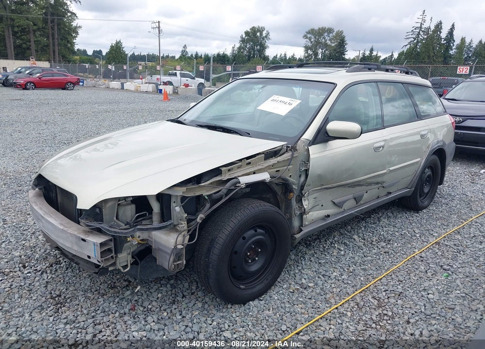 2005 SUBARU OUTBACK VIN: 4S4BP62C457348702
