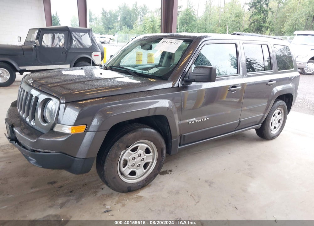 2017 JEEP PATRIOT SPORT FWD VIN: 1C4NJPBA0HD208918