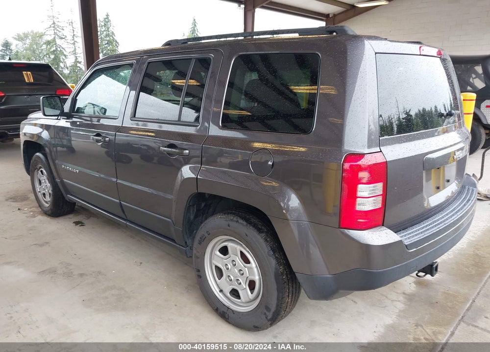 2017 JEEP PATRIOT SPORT FWD VIN: 1C4NJPBA0HD208918
