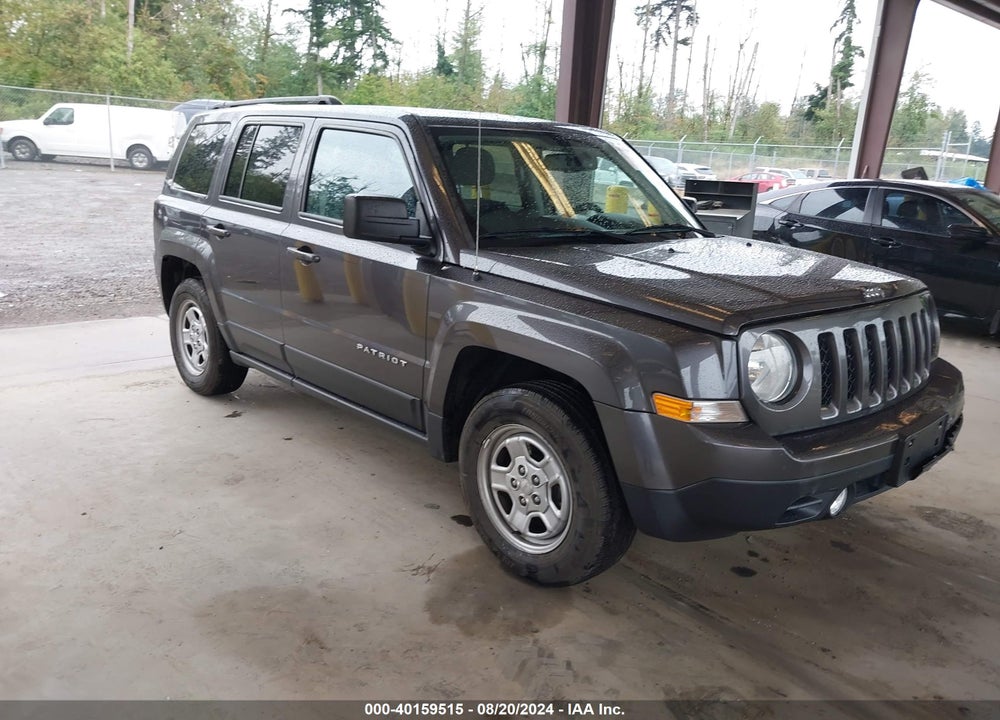 2017 JEEP PATRIOT SPORT FWD VIN: 1C4NJPBA0HD208918