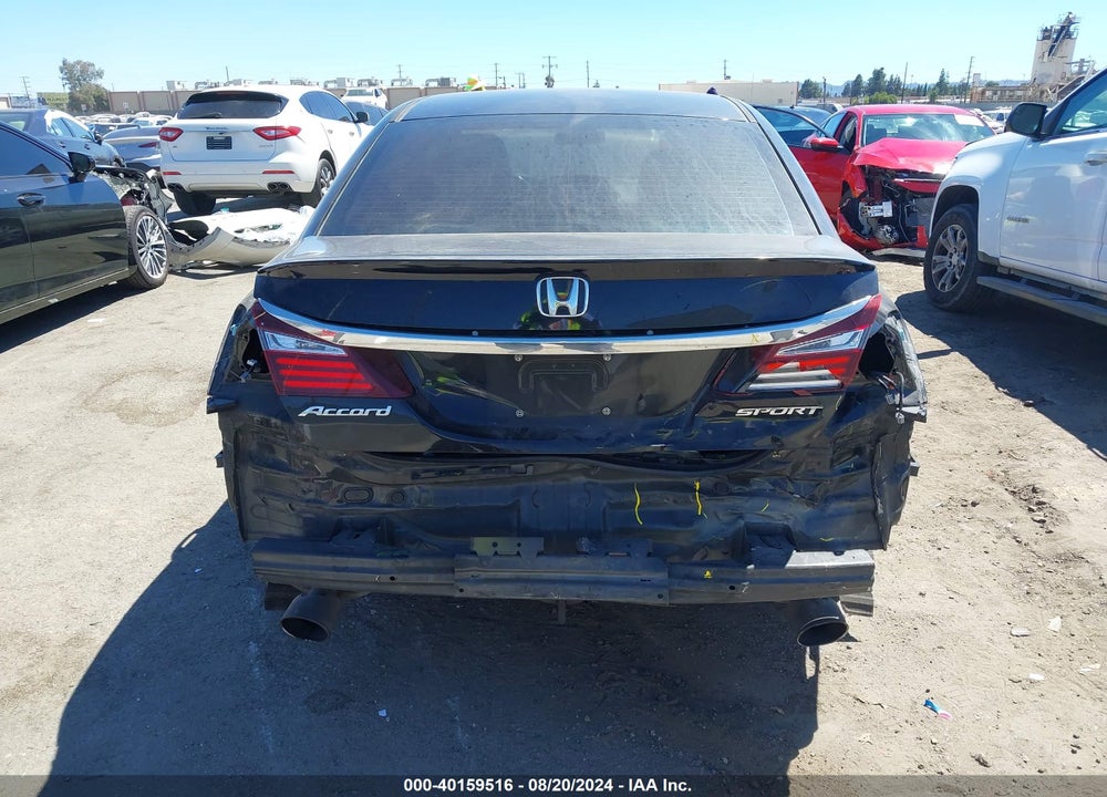 2017 HONDA ACCORD SPORT VIN: 1HGCR2F59HA058732