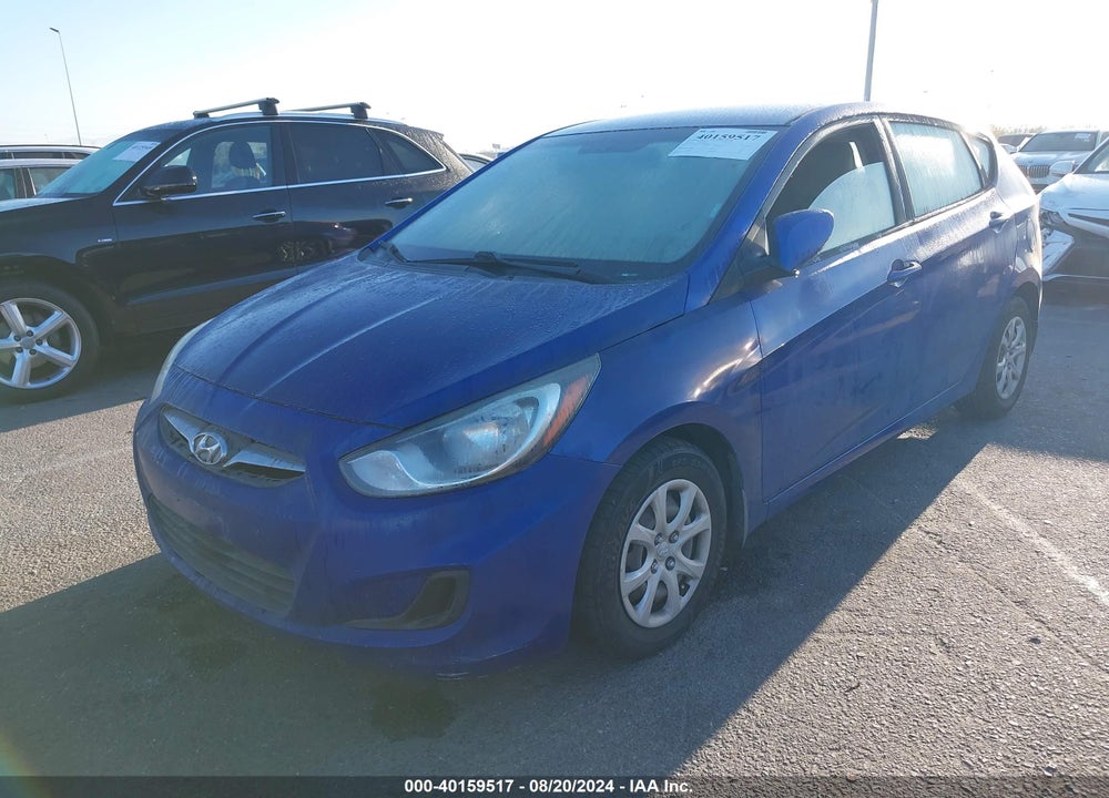 2013 HYUNDAI ACCENT GS VIN: KMHCT5AE7DU111618