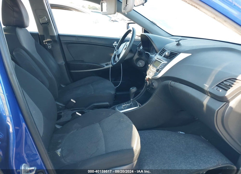 2013 HYUNDAI ACCENT GS VIN: KMHCT5AE7DU111618