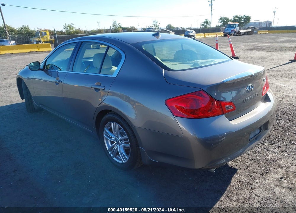 2011 INFINITI G37 JOURNEY VIN: JN1CV6AP5BM507052