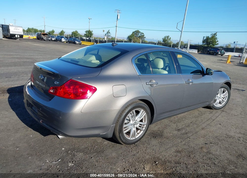 2011 INFINITI G37 JOURNEY VIN: JN1CV6AP5BM507052