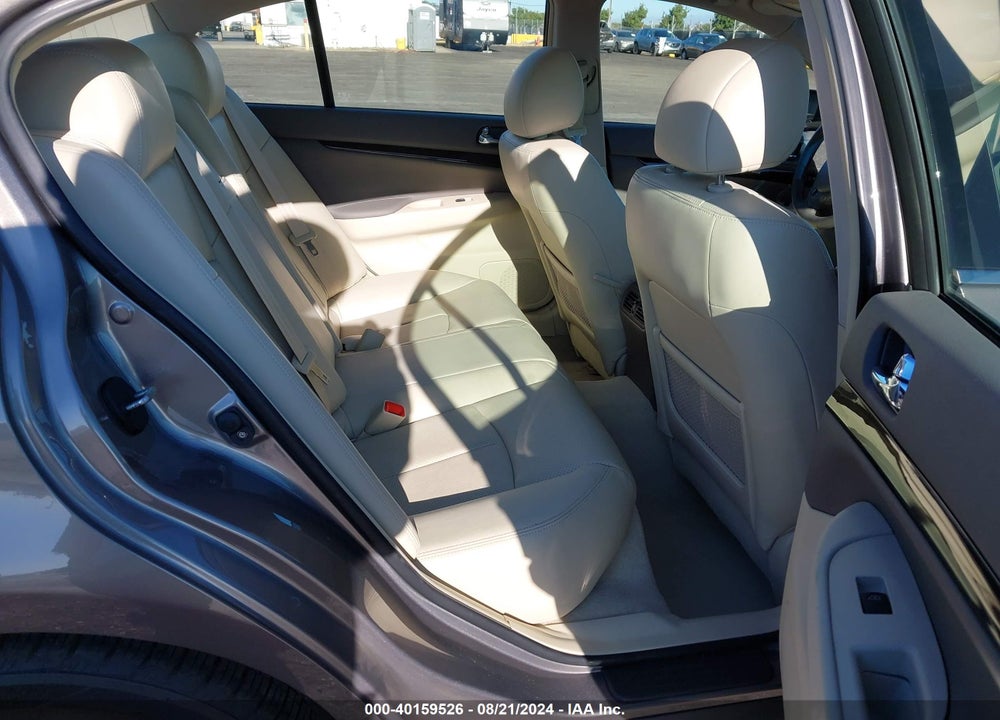 2011 INFINITI G37 JOURNEY VIN: JN1CV6AP5BM507052