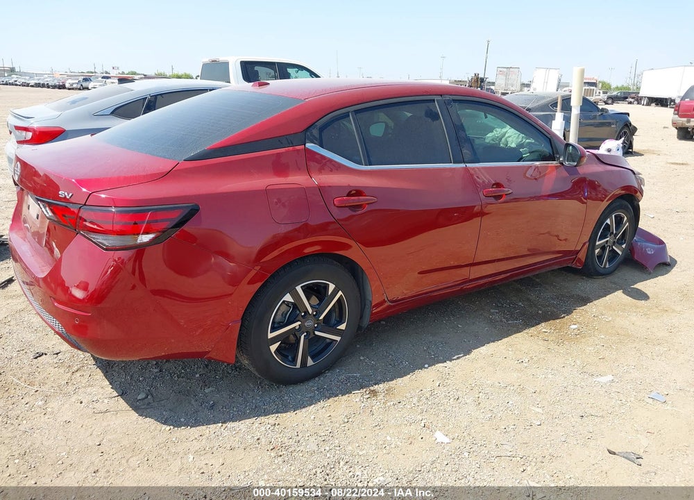 2024 NISSAN SENTRA SV XTRONIC CVT VIN: 3N1AB8CV5RY231504