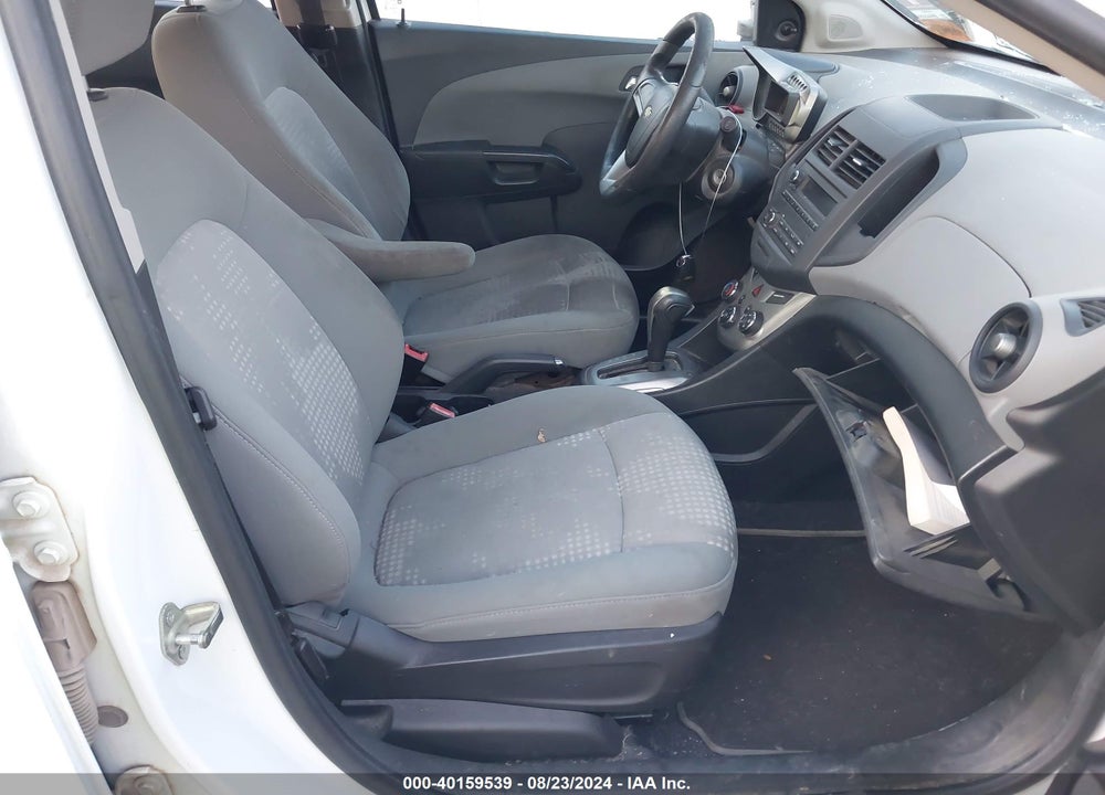 2012 CHEVROLET SONIC 2LS VIN: 1G1JA6SH3C4216485