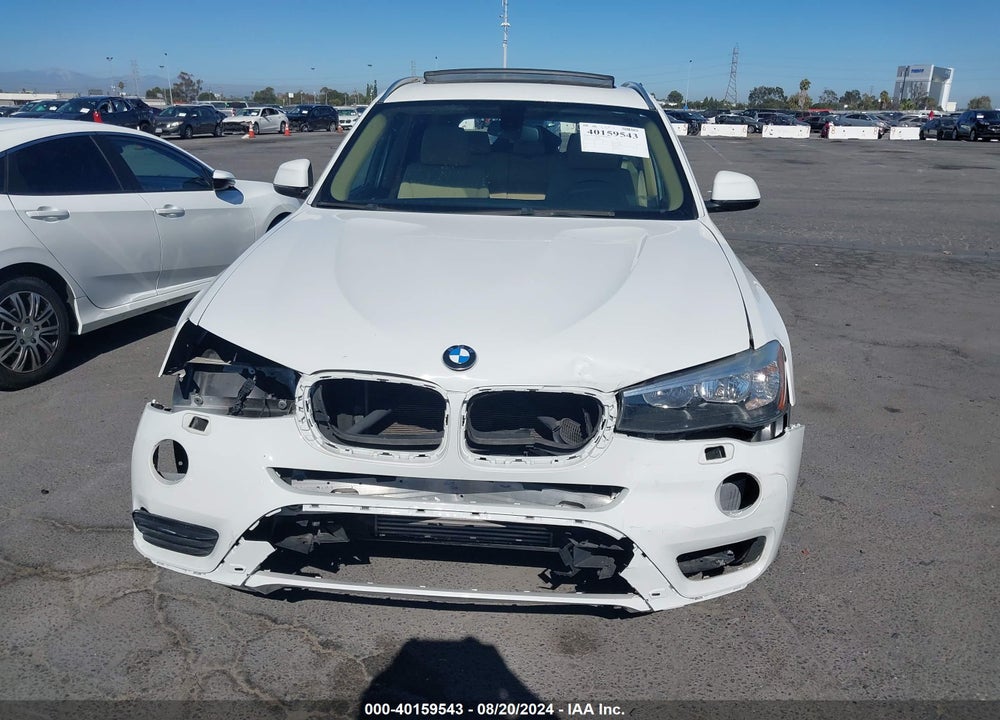 2017 BMW X3 SDRIVE28I VIN: 5UXWZ7C34H0X42670