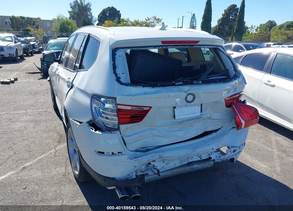2017 BMW X3 SDRIVE28I VIN: 5UXWZ7C34H0X42670