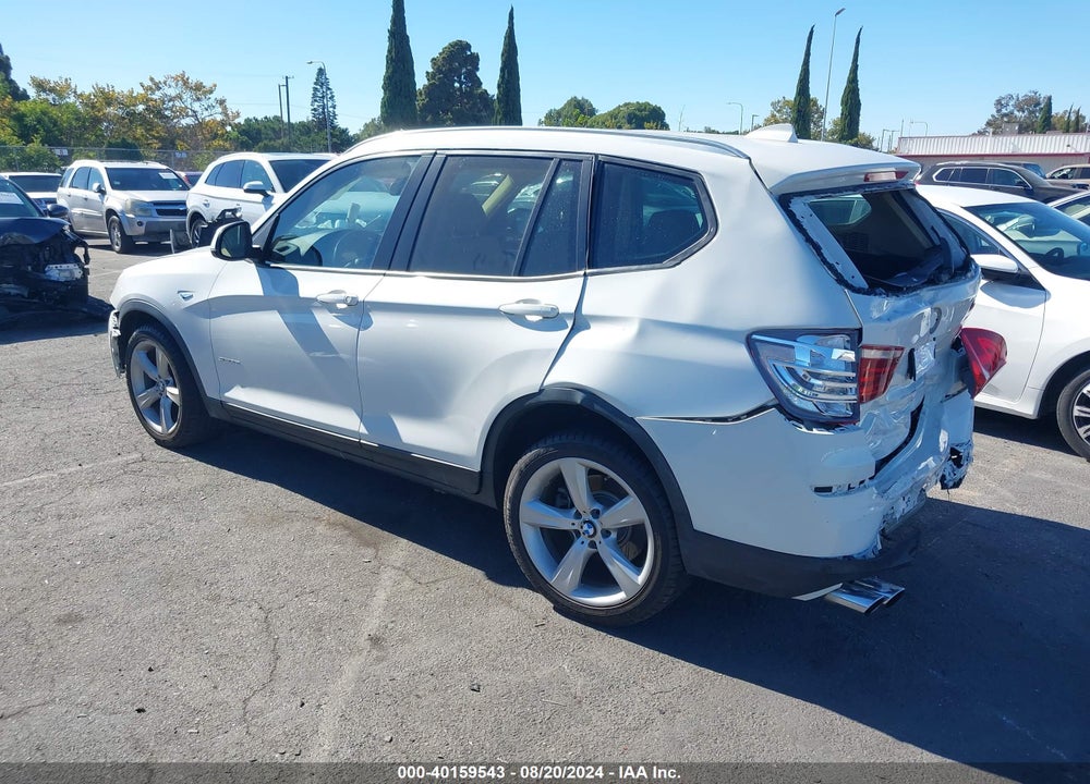 2017 BMW X3 SDRIVE28I VIN: 5UXWZ7C34H0X42670