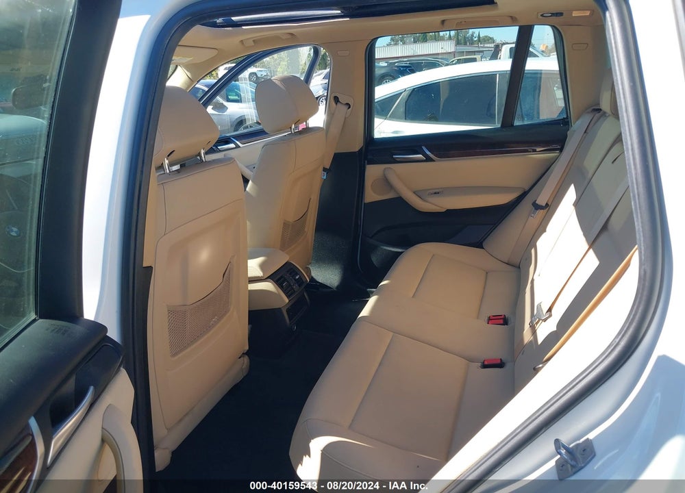 2017 BMW X3 SDRIVE28I VIN: 5UXWZ7C34H0X42670