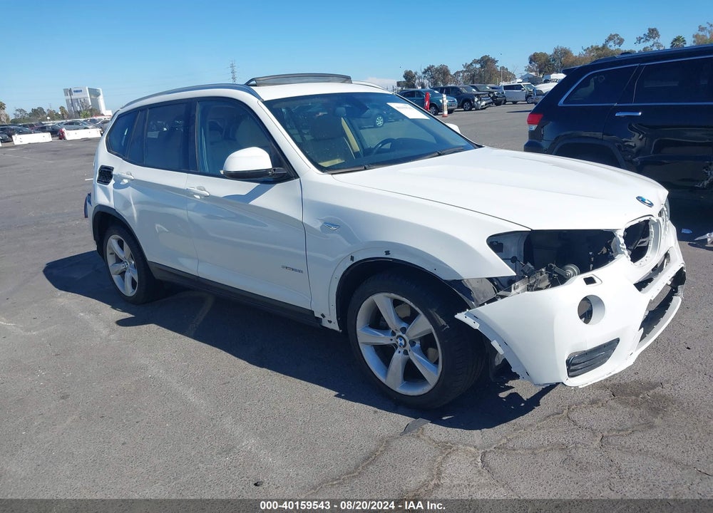 2017 BMW X3 SDRIVE28I VIN: 5UXWZ7C34H0X42670