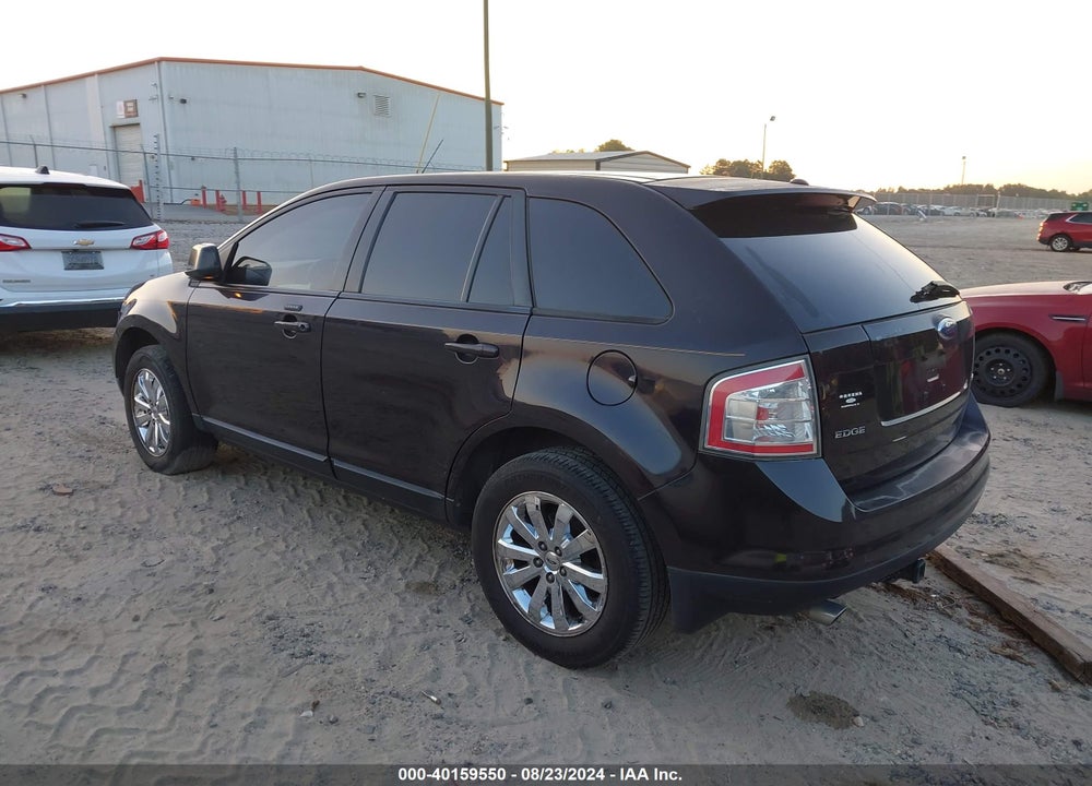 2007 FORD EDGE SEL PLUS VIN: 2FMDK39C07BB13378