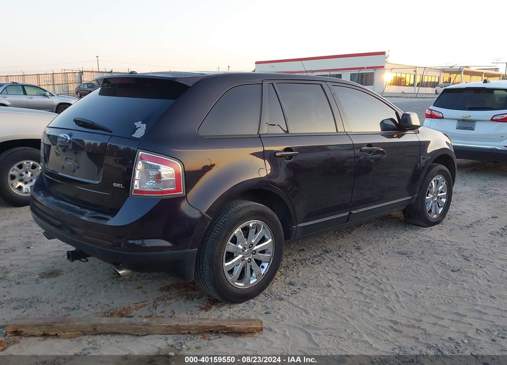 2007 FORD EDGE SEL PLUS VIN: 2FMDK39C07BB13378