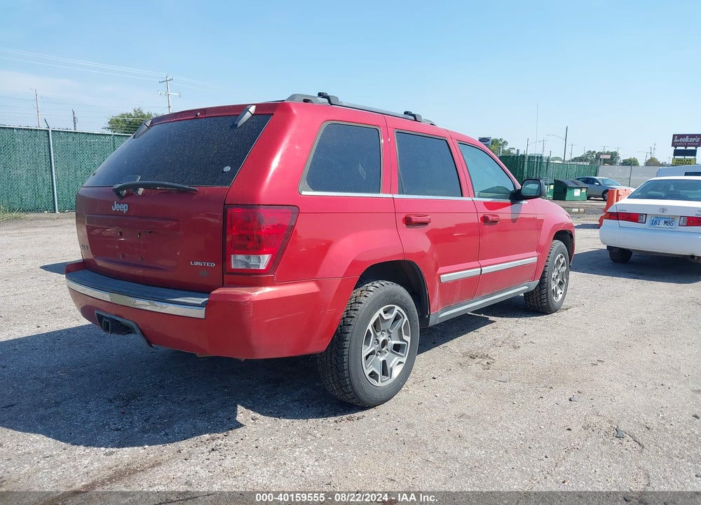 2005 JEEP GRAND CHEROKEE LIMITED VIN: 1J4HR58N95C563750