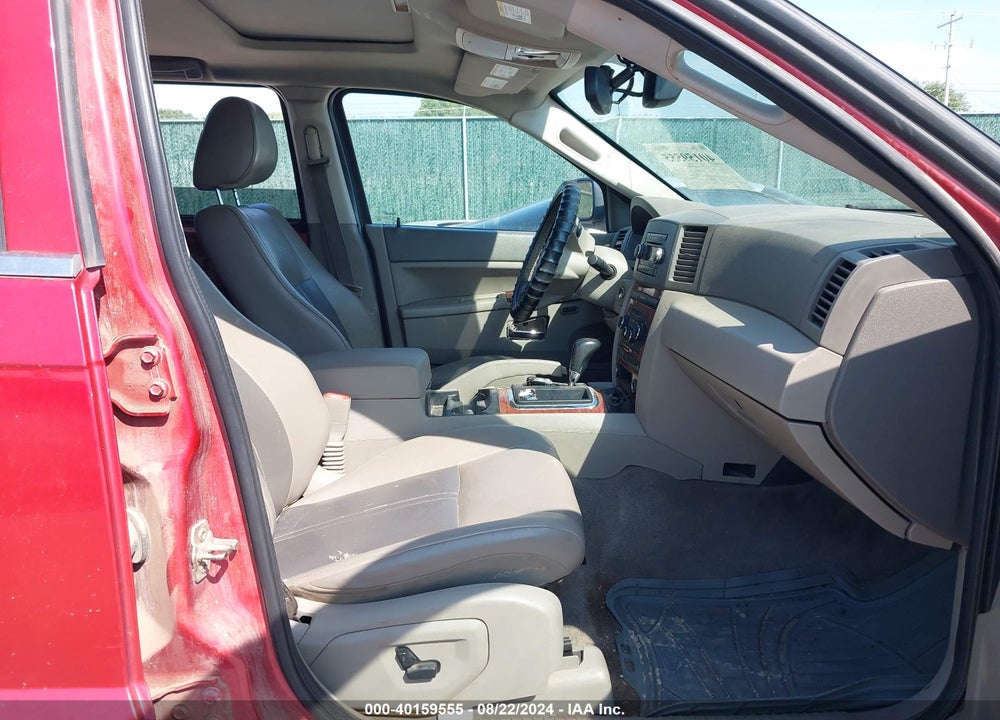 2005 JEEP GRAND CHEROKEE LIMITED VIN: 1J4HR58N95C563750