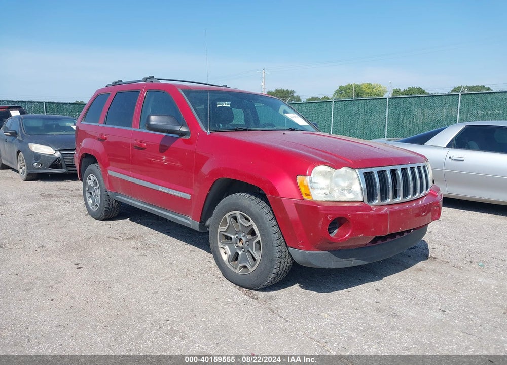 2005 JEEP GRAND CHEROKEE LIMITED VIN: 1J4HR58N95C563750