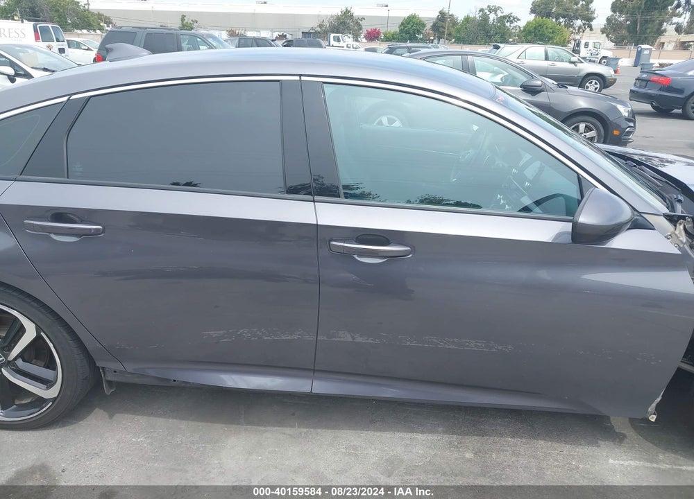 2019 HONDA ACCORD VIN: 1HGCV1F33KA078258