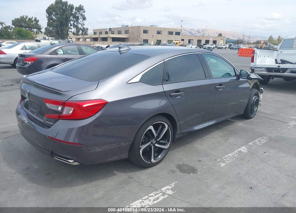 2019 HONDA ACCORD VIN: 1HGCV1F33KA078258
