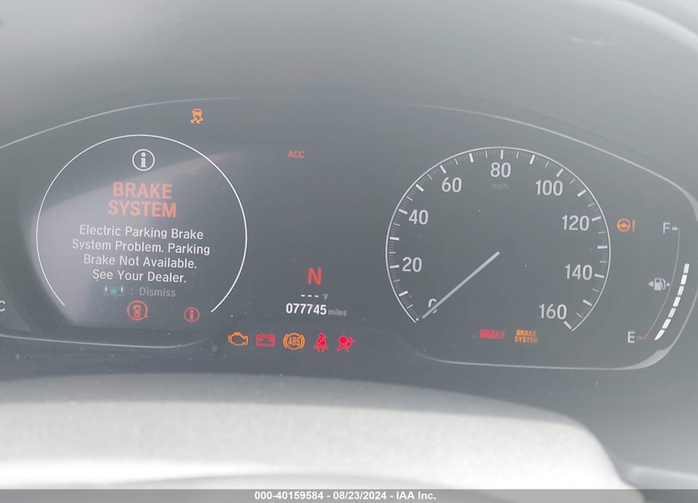 2019 HONDA ACCORD VIN: 1HGCV1F33KA078258