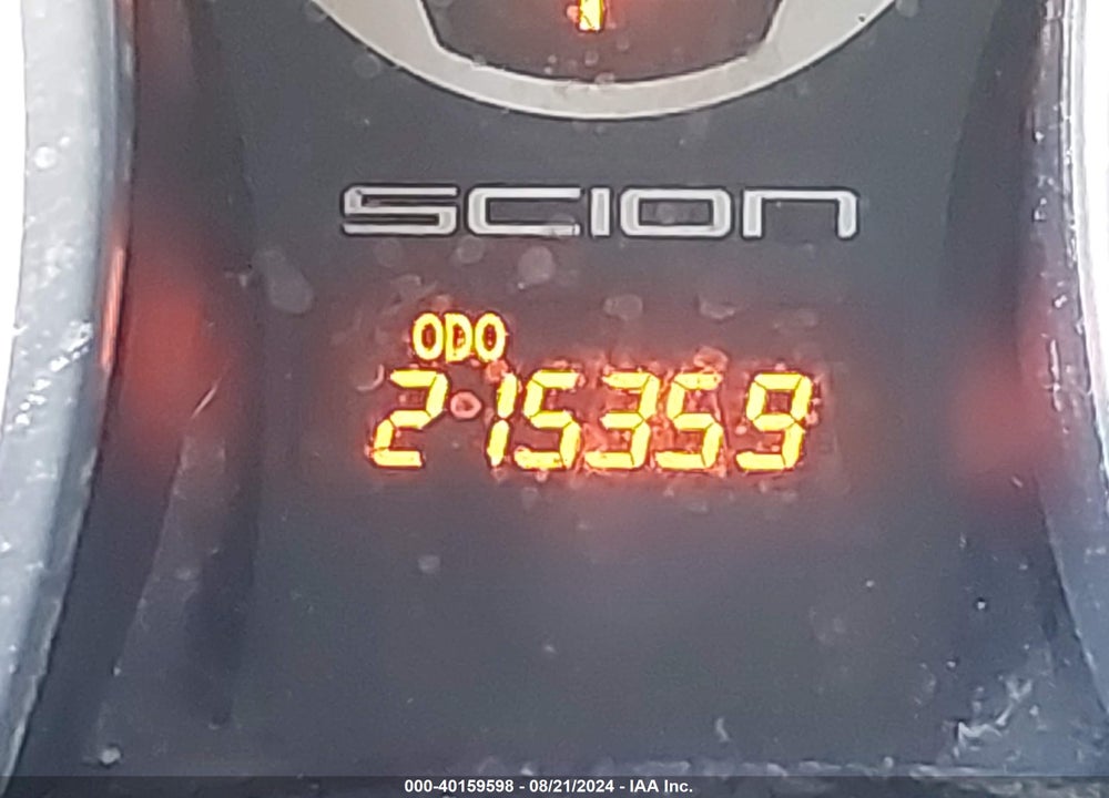 2014 SCION TC VIN: JTKJF5C77E3072255