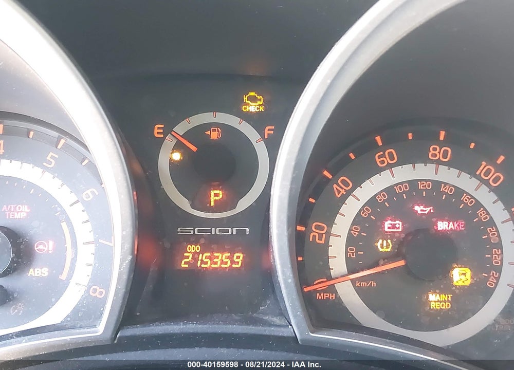 2014 SCION TC VIN: JTKJF5C77E3072255