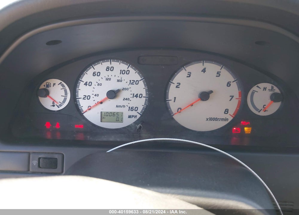 2001 NISSAN MAXIMA VIN: JN1CA31A41T315938