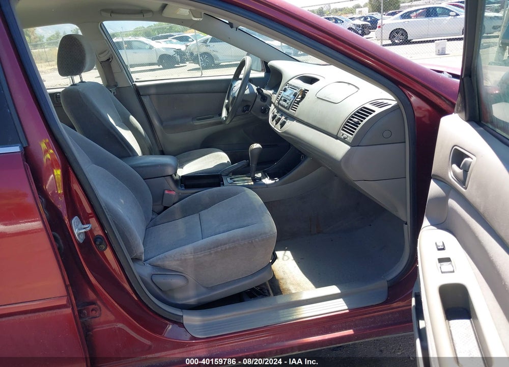 2002 TOYOTA CAMRY LE V6 VIN: 4T1BF32K72U012113