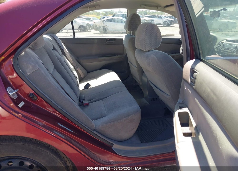 2002 TOYOTA CAMRY LE V6 VIN: 4T1BF32K72U012113
