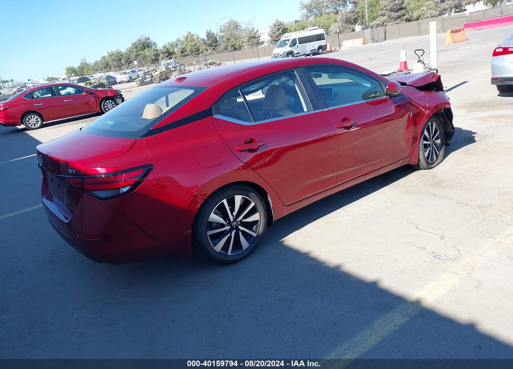 2024 NISSAN SENTRA SV XTRONIC CVT VIN: 3N1AB8CV2RY255825