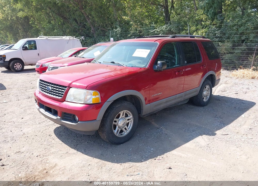 2002 FORD EXPLORER XLT VIN: 1FMZU73E72UD01674