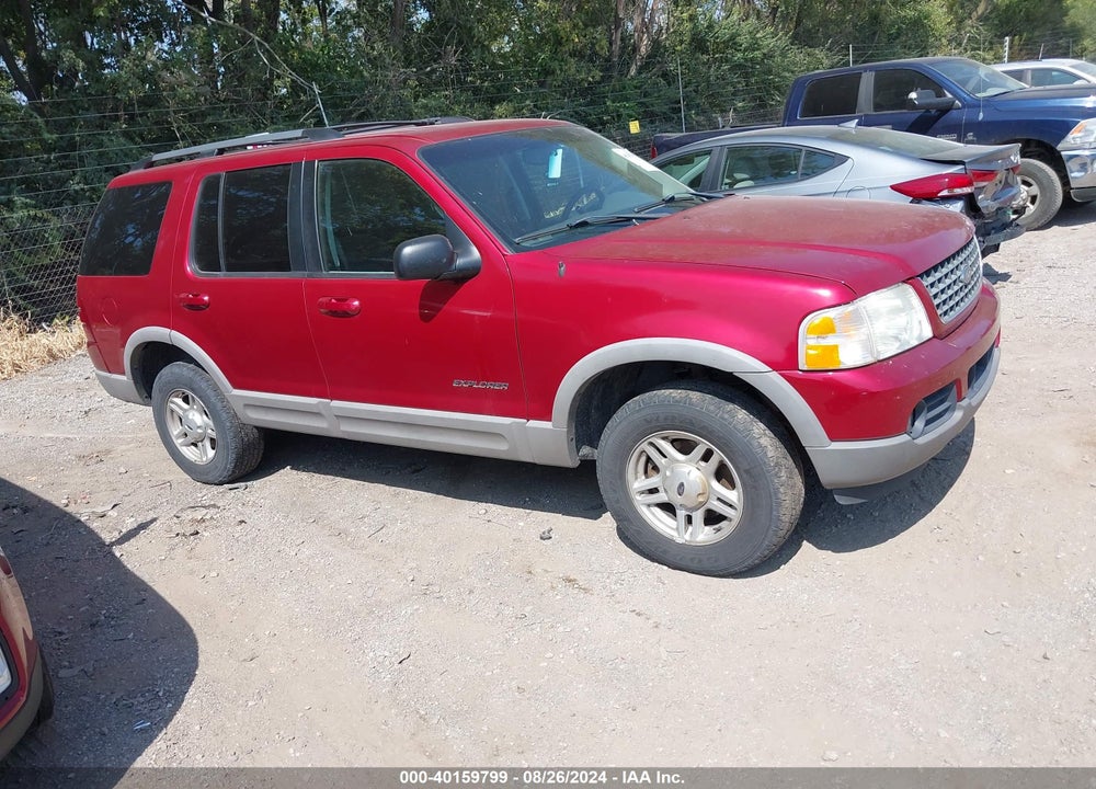2002 FORD EXPLORER XLT VIN: 1FMZU73E72UD01674
